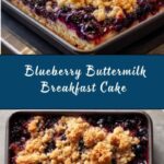 Blueberry Buttermilk Breakfast Cake Recipe
