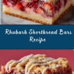 Rhubarb Shortbread Bars Recipe
