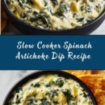 Slow Cooker Spinach Artichoke Dip Recipe