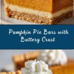 Pumpkin Pie Bars Recipe