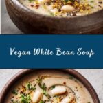 Creamy Vegan White Bean Soup Recipe