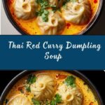 Thai Red Curry Dumpling Soup Recipe