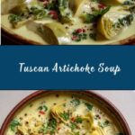 Zesty Tuscan Artichoke Soup Recipe