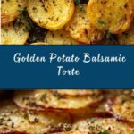 Golden Potato and Balsamic Torte with Fresh Thyme Recipe