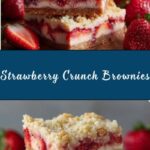 Strawberry Crunch Brownies Recipe