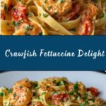 Crawfish Fettuccine Recipe