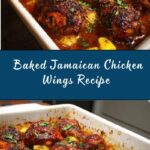 Baked Jamaican Chicken Wings Recipe