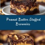 Peanut Butter Stuffed Brownies Recipe