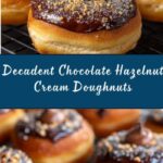 Chocolate Hazelnut Cream Doughnuts Recipe