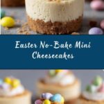 Easter No-Bake Mini Cheesecakes Recipe