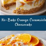 No-Bake Orange Creamsicle Cheesecake Recipe