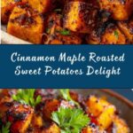 Cinnamon Maple Roasted Sweet Potatoes Recipe