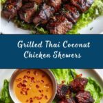 Grilled Thai Coconut Chicken Skewers Recipe