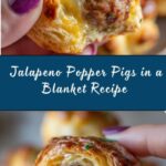 Jalapeno Popper Pigs in a Blanket Recipe