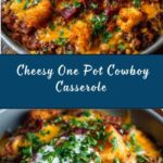 Cheesy One Pot Cowboy Casserole Recipe