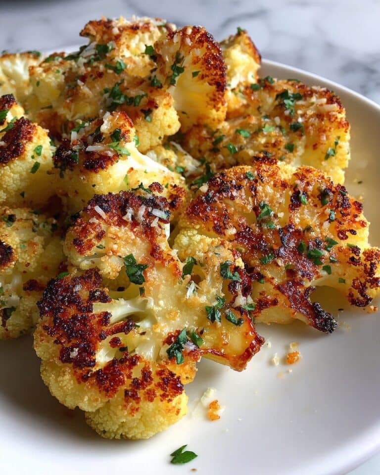 Parmesan Cauliflower Bites Recipe