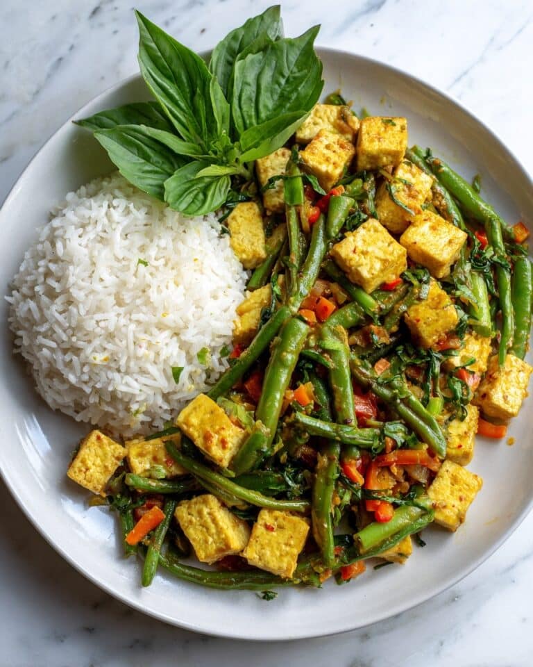 Thai Basil Tofu Recipe