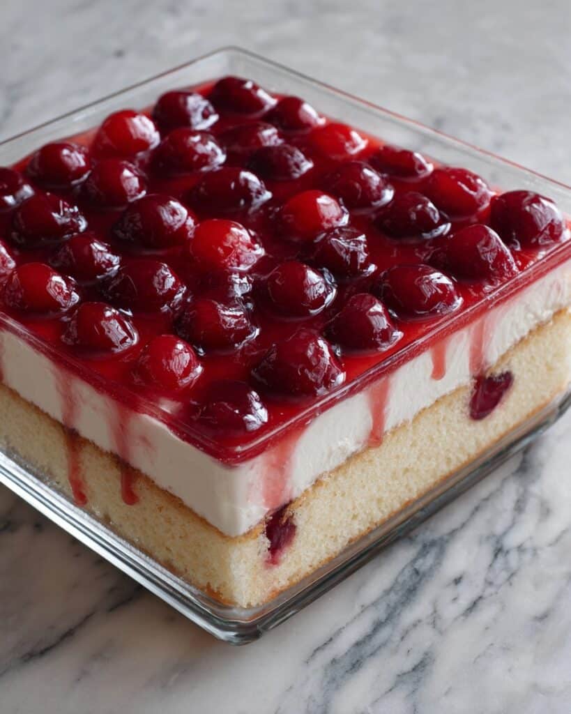 Cherries in the Snow Dessert Recipe