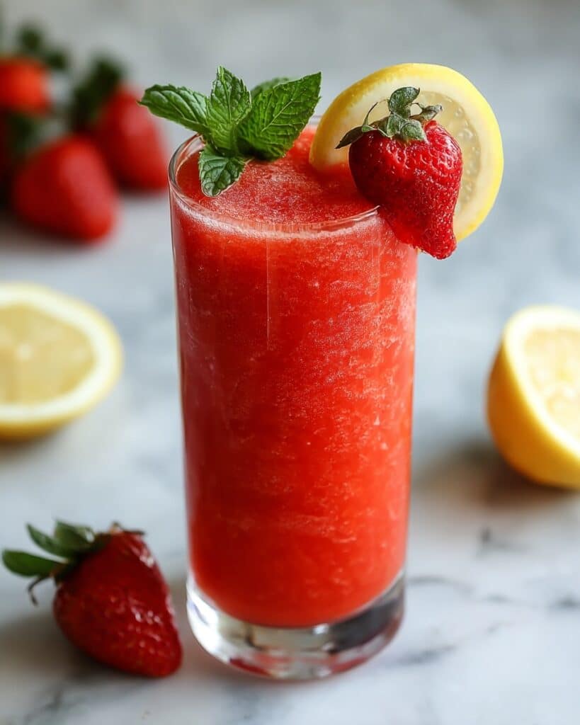 Frozen Strawberry Lemonade: The Ultimate Refreshing Summer Drink Recipe