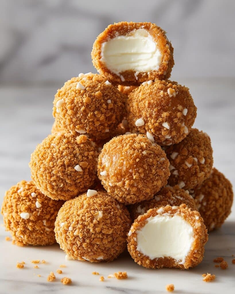 No-Bake Pumpkin Cheesecake Balls Recipe