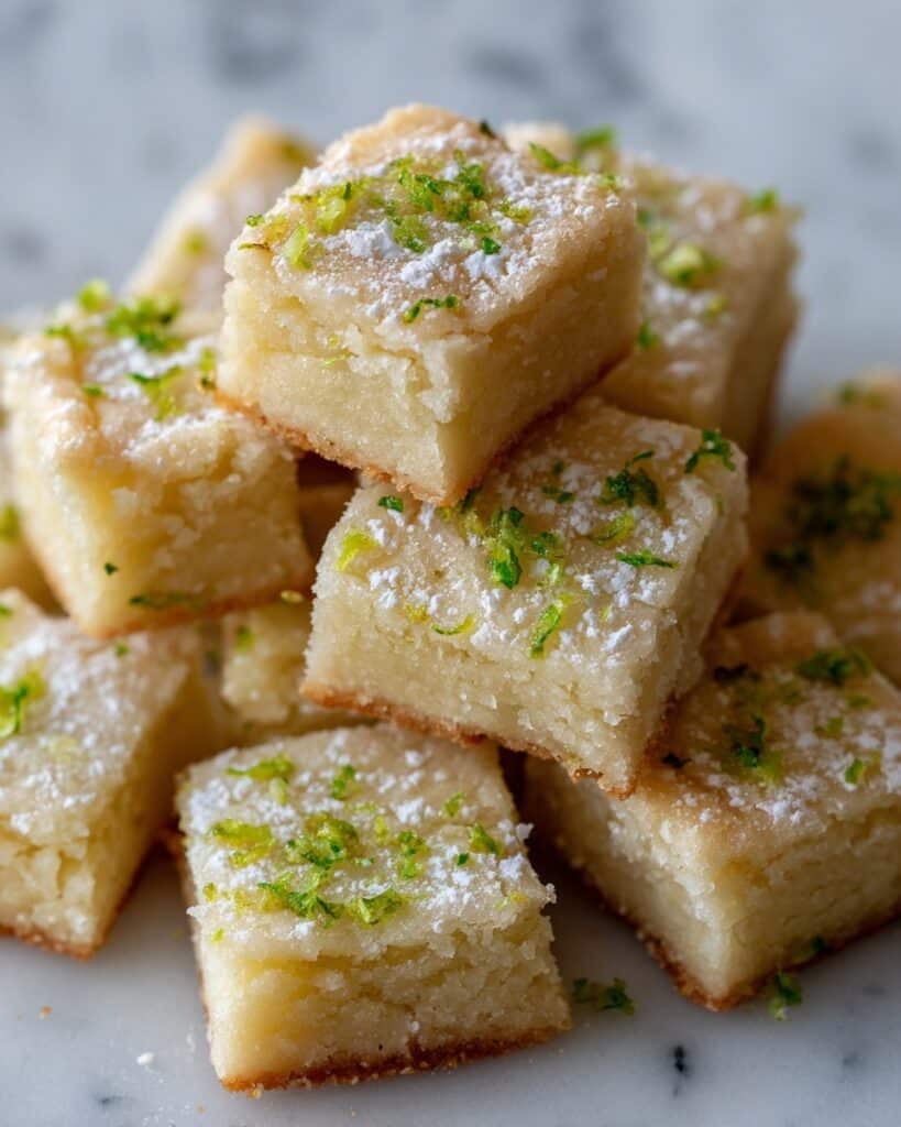 Key Lime Shortbread Cookies Recipe