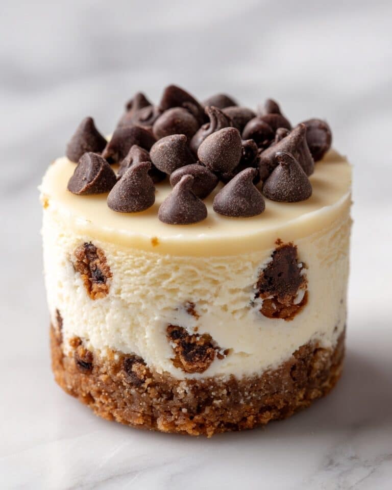 Chocolate Chip Mini Cheesecakes Recipe