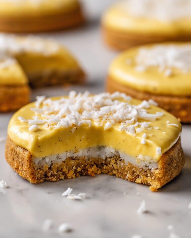 Coconut Lemon Cheesecake Cookies Recipe
