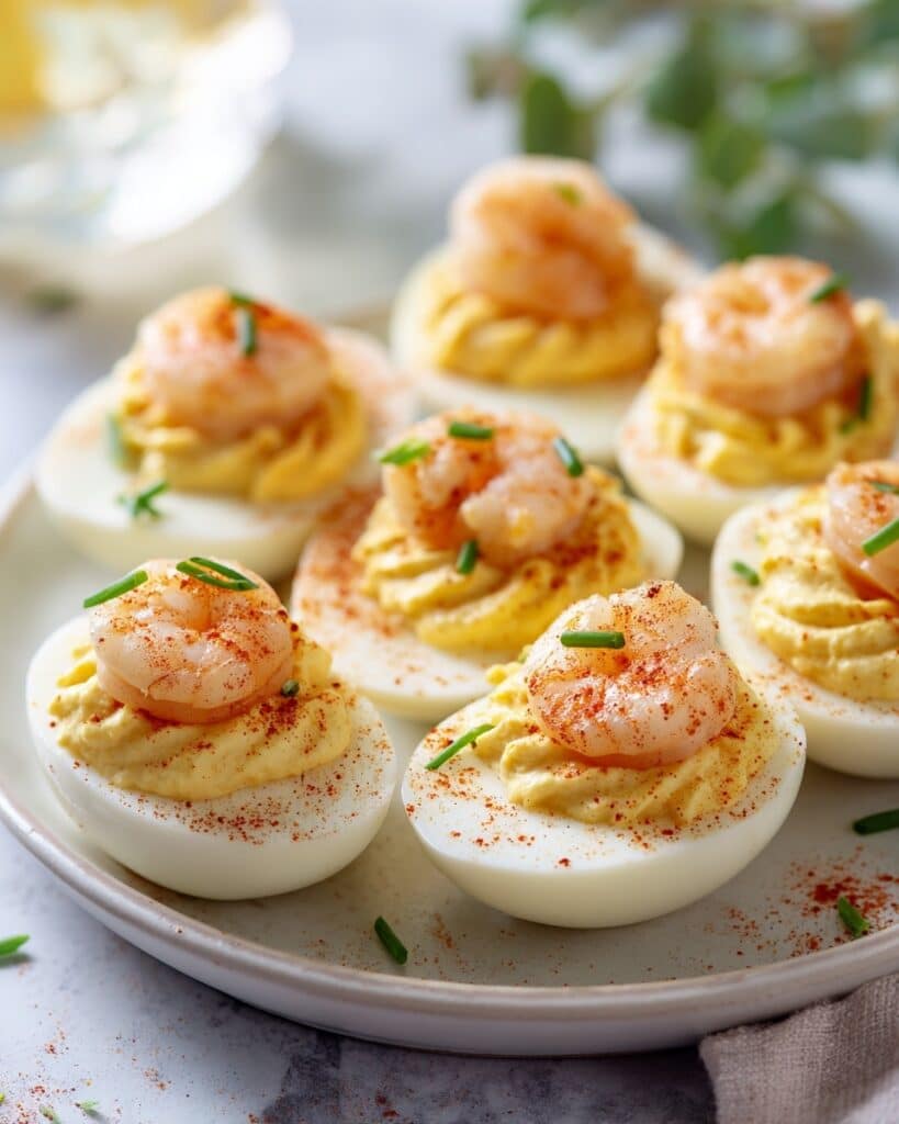 Shrimp Cocktail Deviled Eggs Recipe