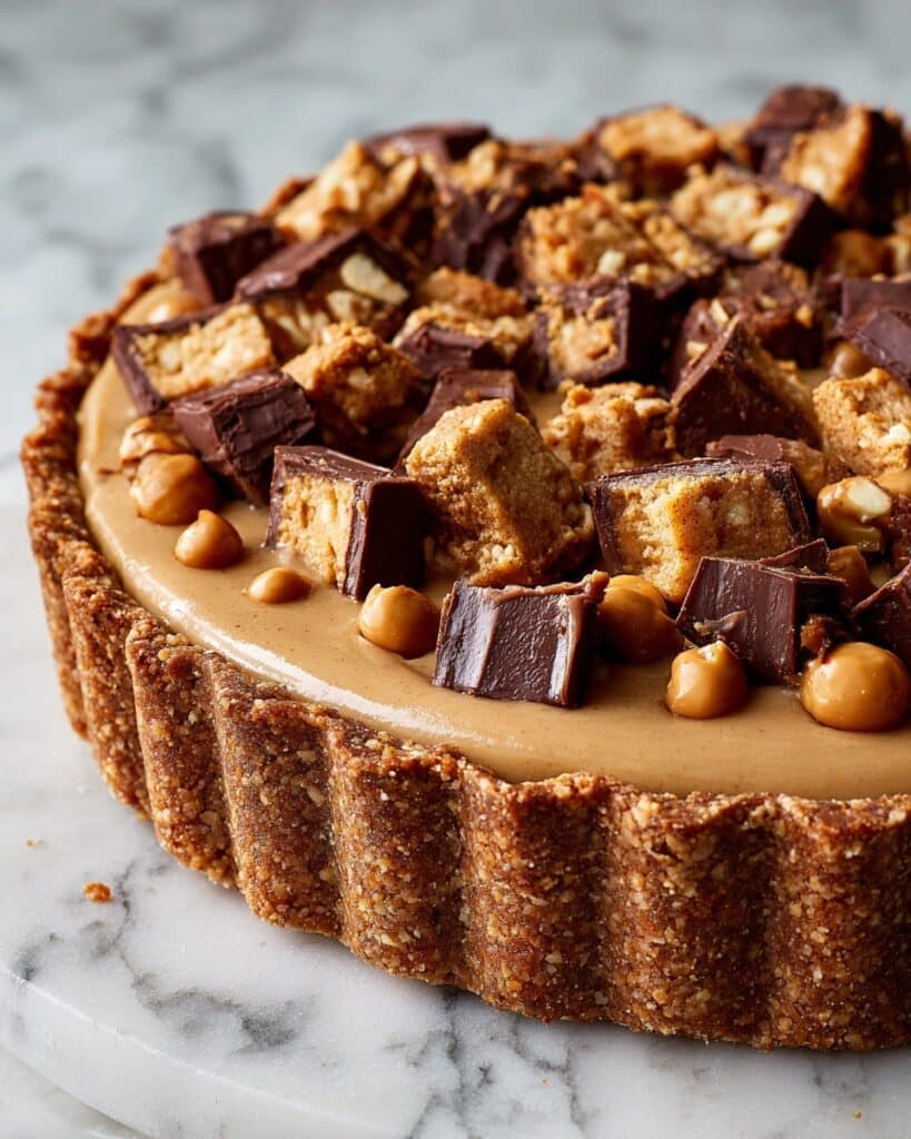 Peanut Butter Honeycomb Pie Recipe