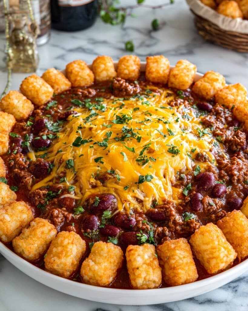 Chili Tot Bake Recipe