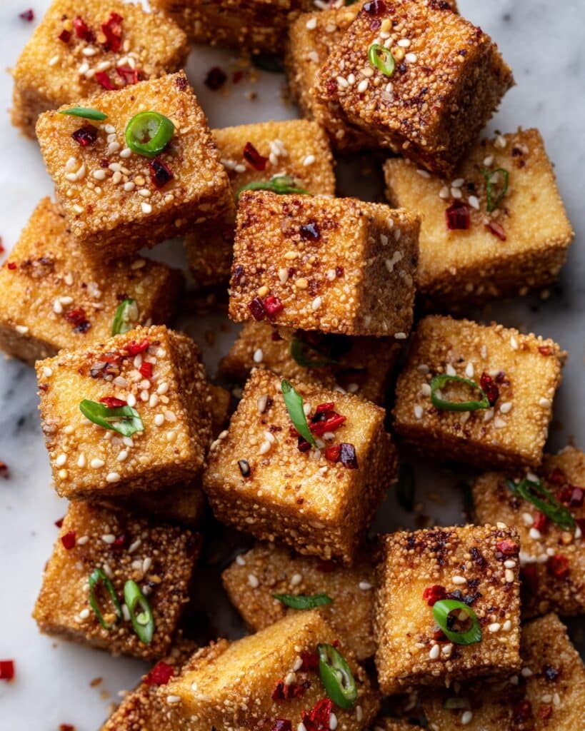 Spicy Crispy Tofu Recipe