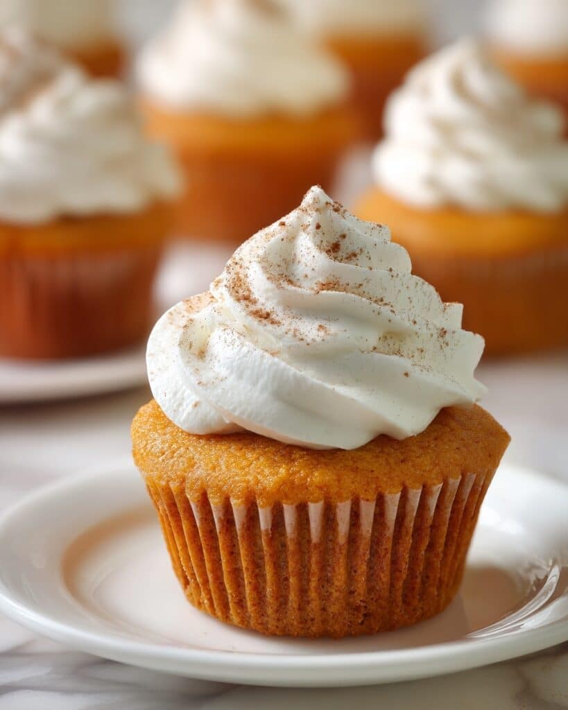 Pumpkin Pie Cupcakes Recipe