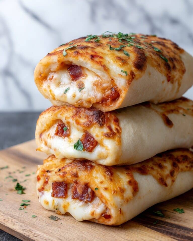 Easy Air Fryer Pizza Roll-Ups Recipe