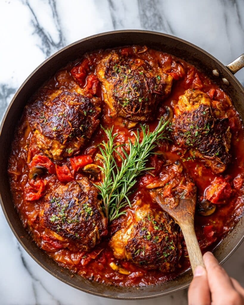 Hearty Chicken Cacciatore Recipe