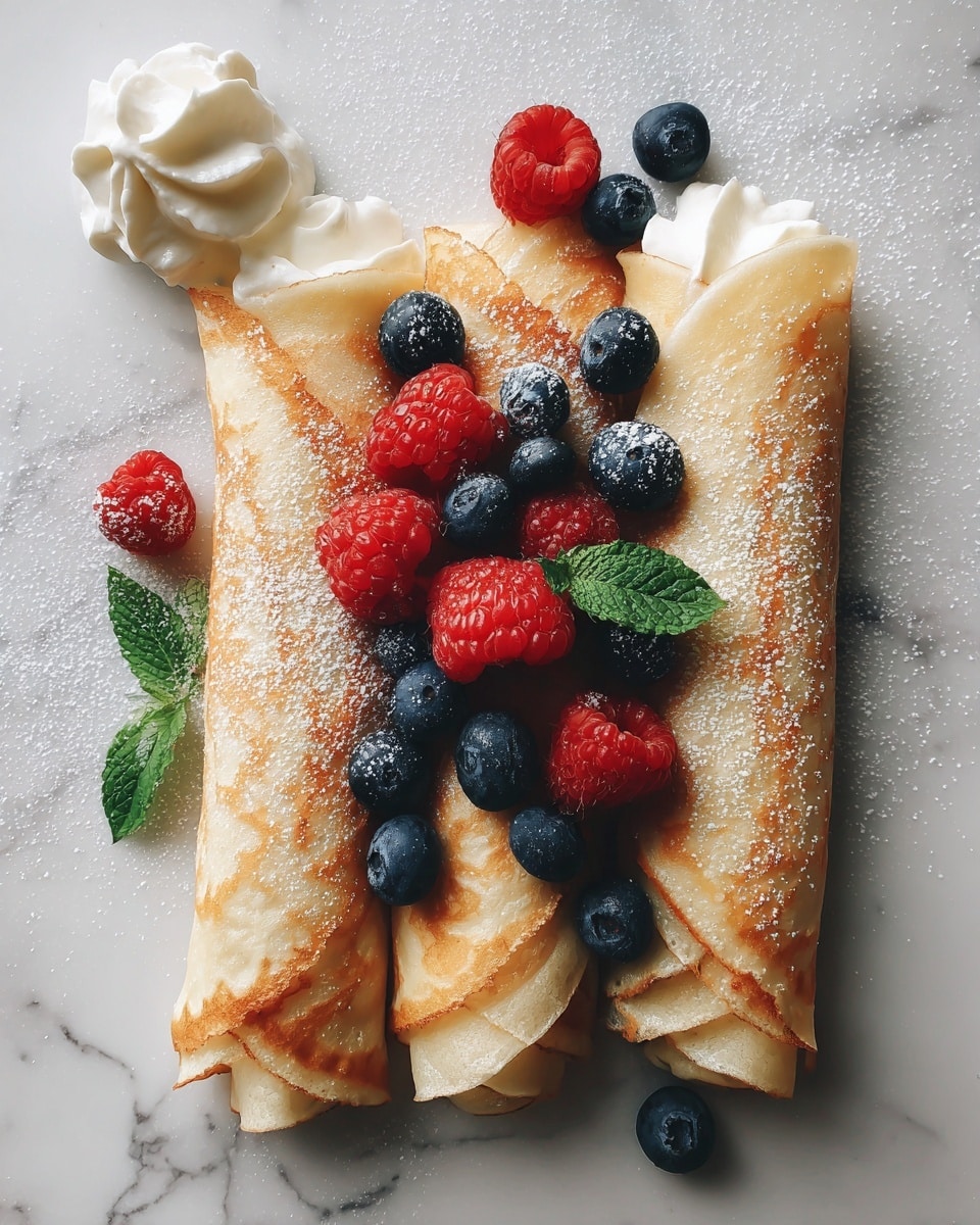 Best Chocolate Crepes Recipe - Recipe Image