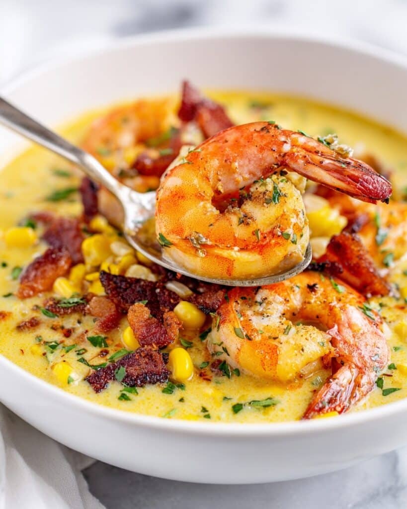 Louisiana Shrimp and Corn Bisque Recipe