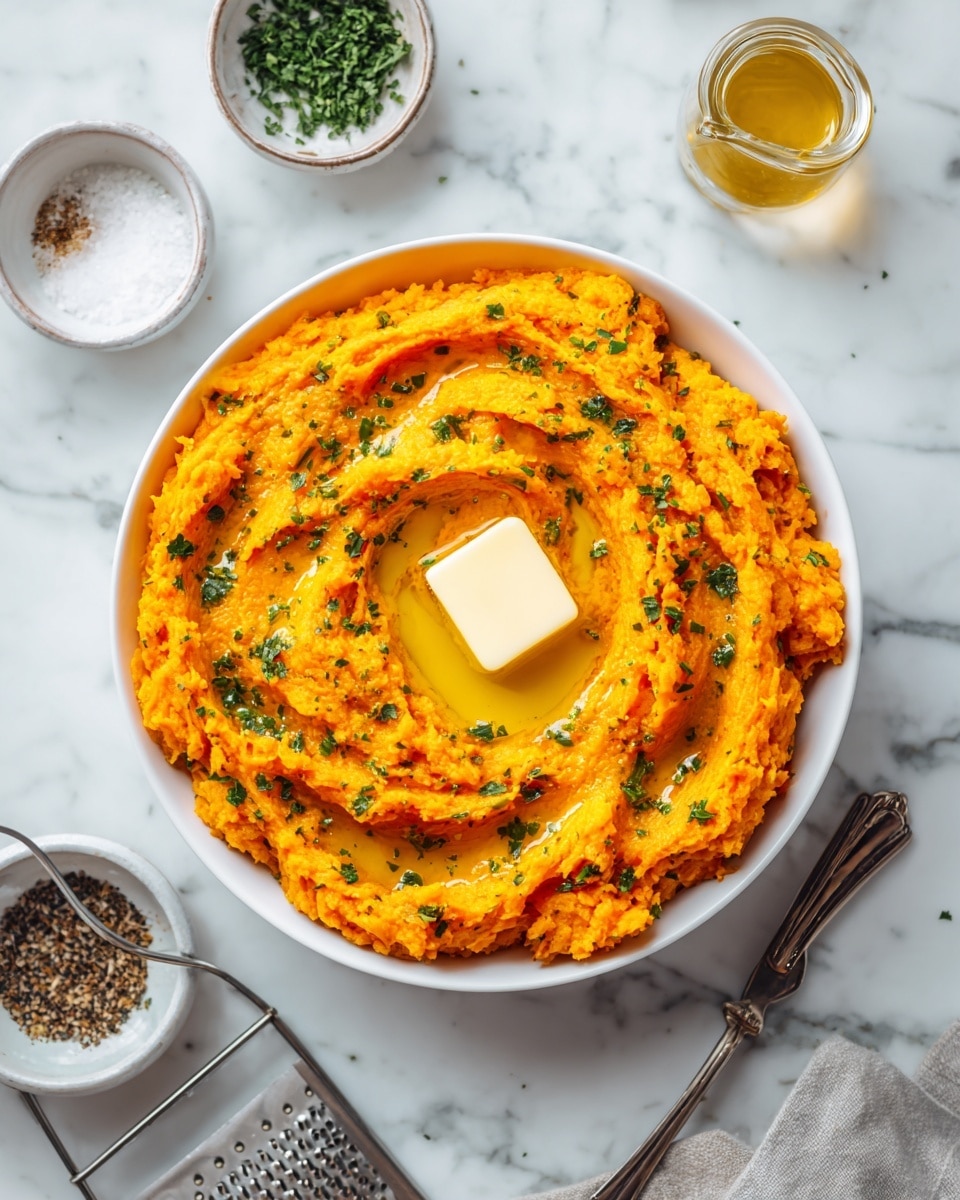 Easy Mashed Sweet Potatoes Recipe