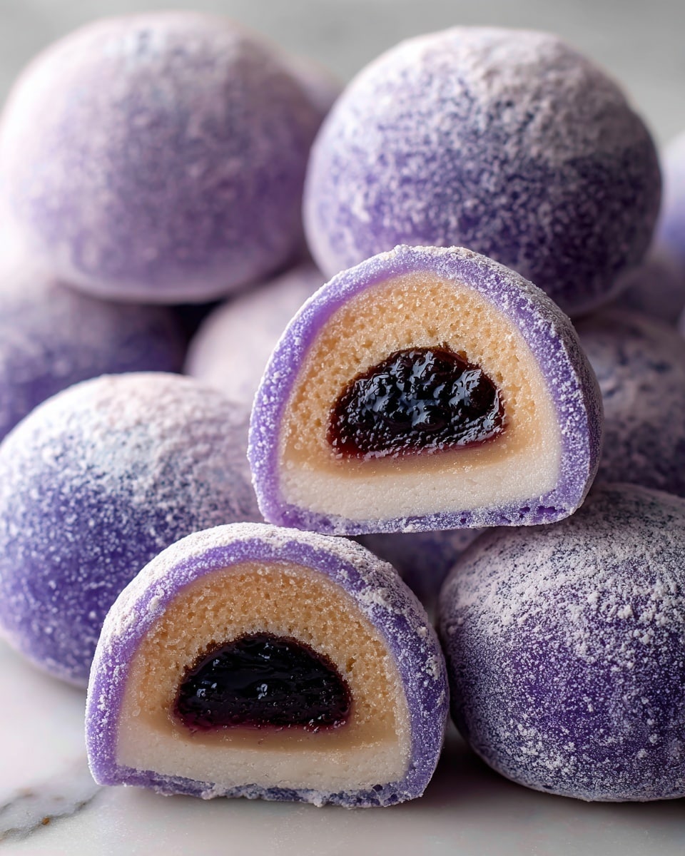 White Chocolate Blueberry Truffles Recipe