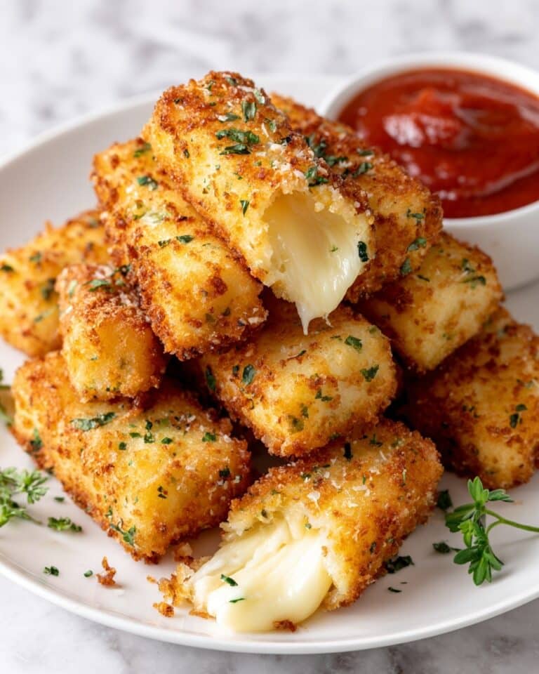 Dill Pickle Chip Mozzarella Sticks Recipe