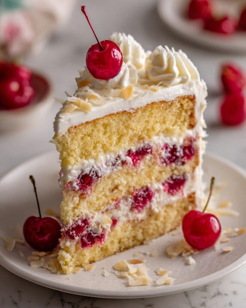 White Forest Cake Recipe