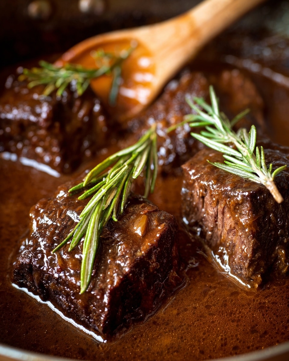 Braised Lamb Shanks with Herb Infusion Recipe - Recipe Image