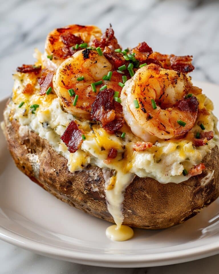Loaded Shrimp Baked Potato Recipe