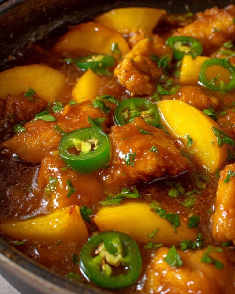 Jalapeno Peach Chicken Recipe