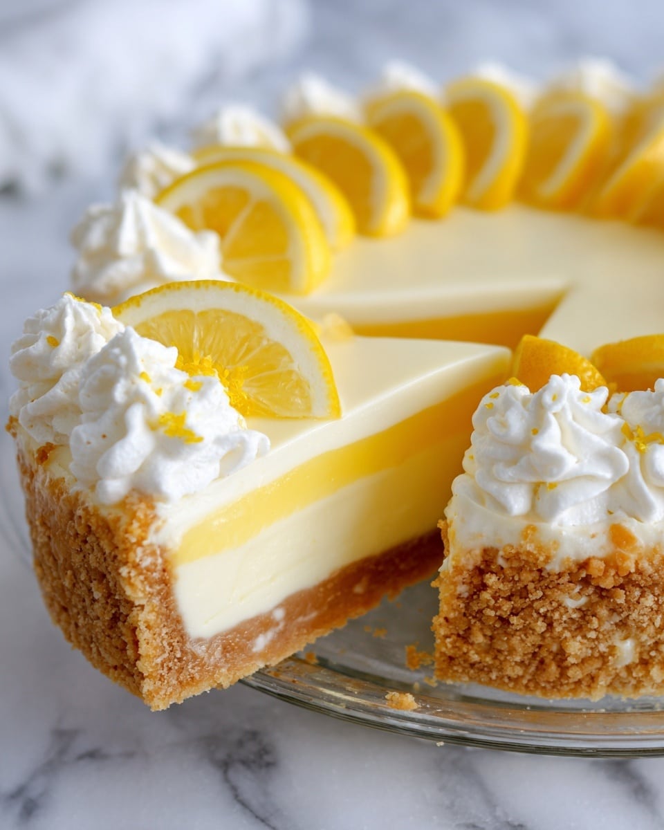 Refreshing Lemonade Pie Recipe - Recipe Image