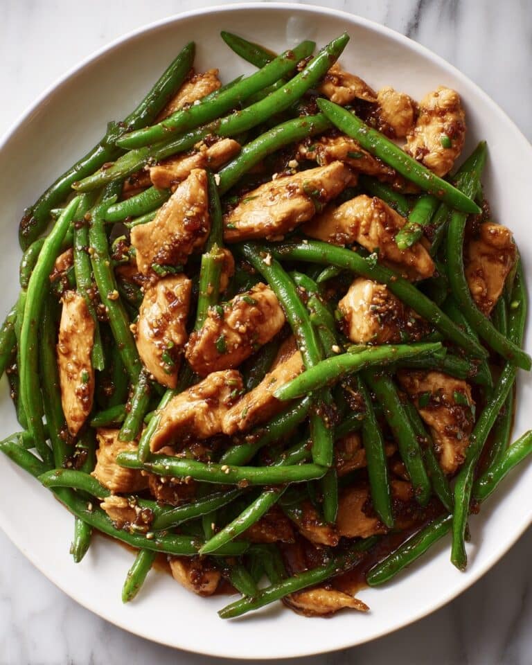 Honey Hoisin Green Bean Chicken Recipe