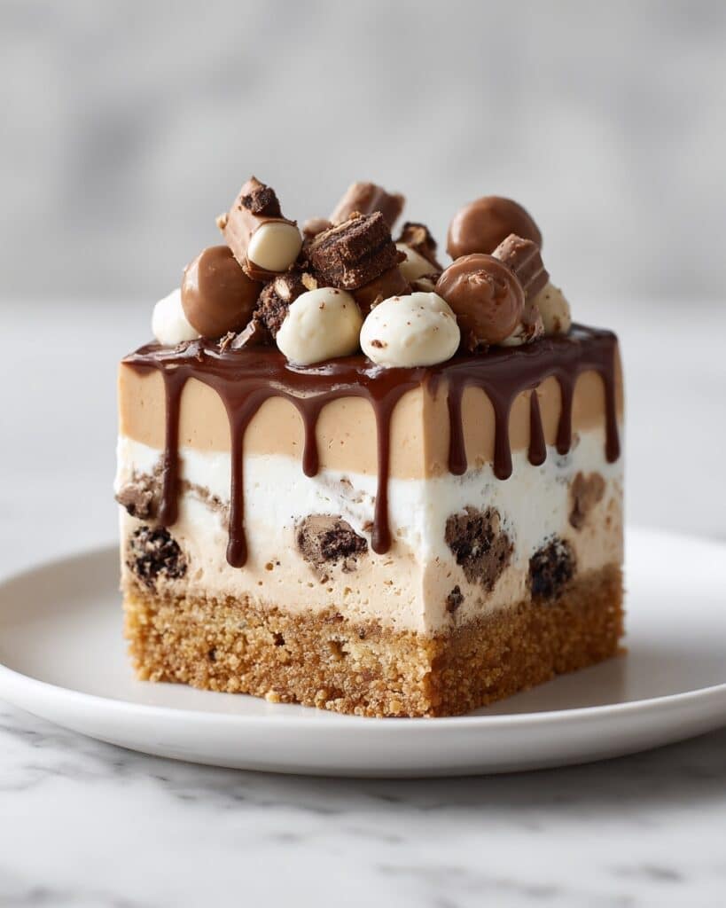 Buster Bar Ice Cream Cake Recipe