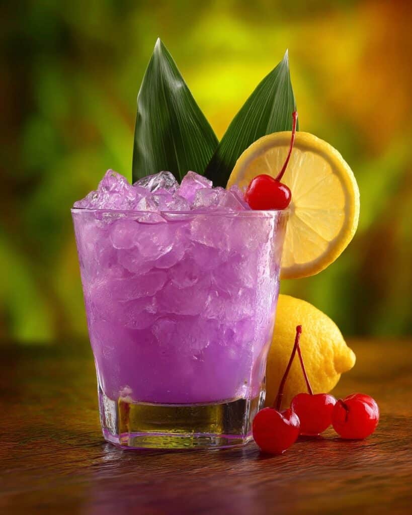 Jamaican Purple Rain Mocktail Recipe