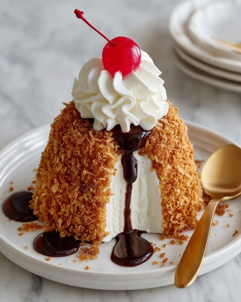 Homemade Fried Ice Cream Recipe