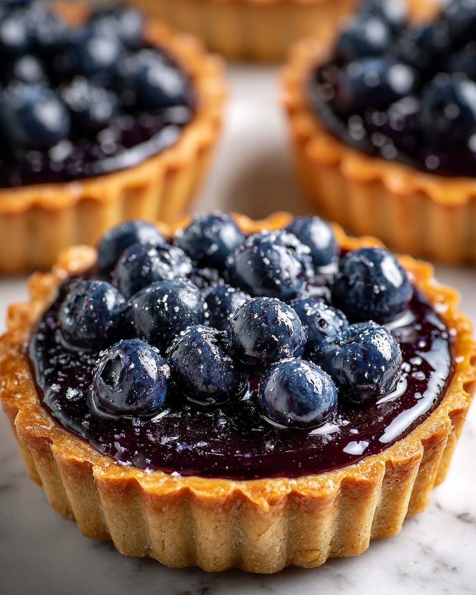 Blueberry Ganache Tart Recipe - Recipe Image