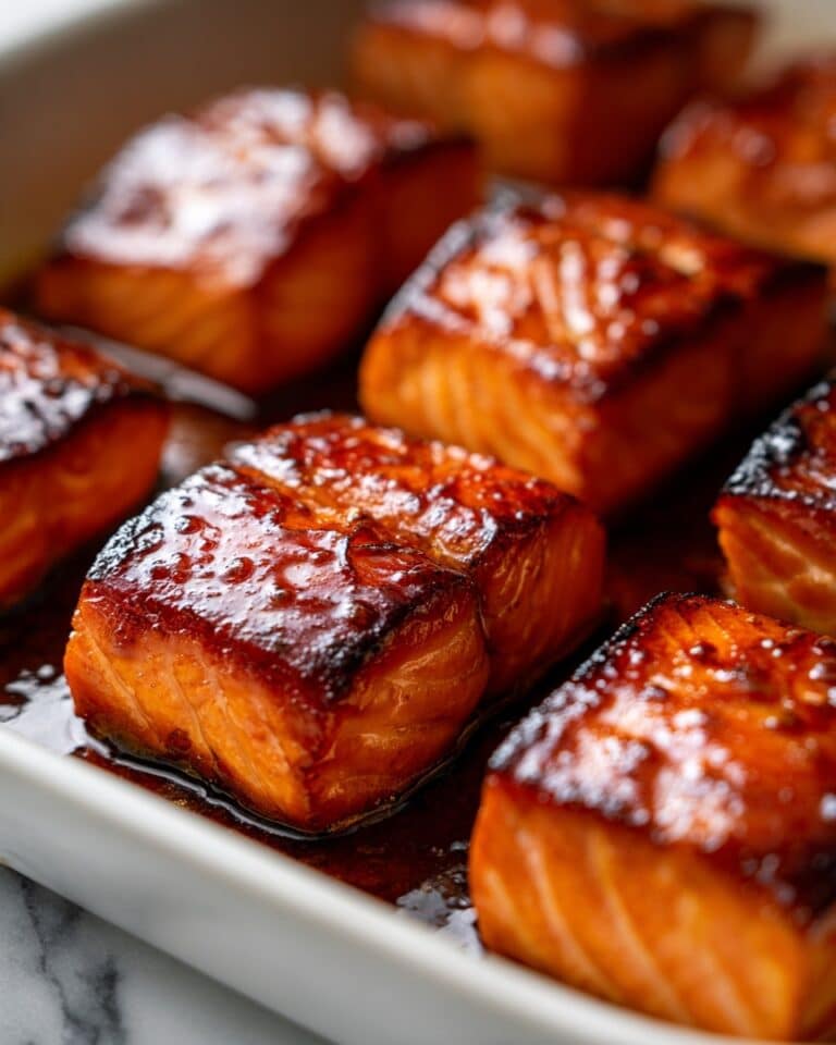 Pan-Seared Salmon Bites with Honey and Sriracha Recipe